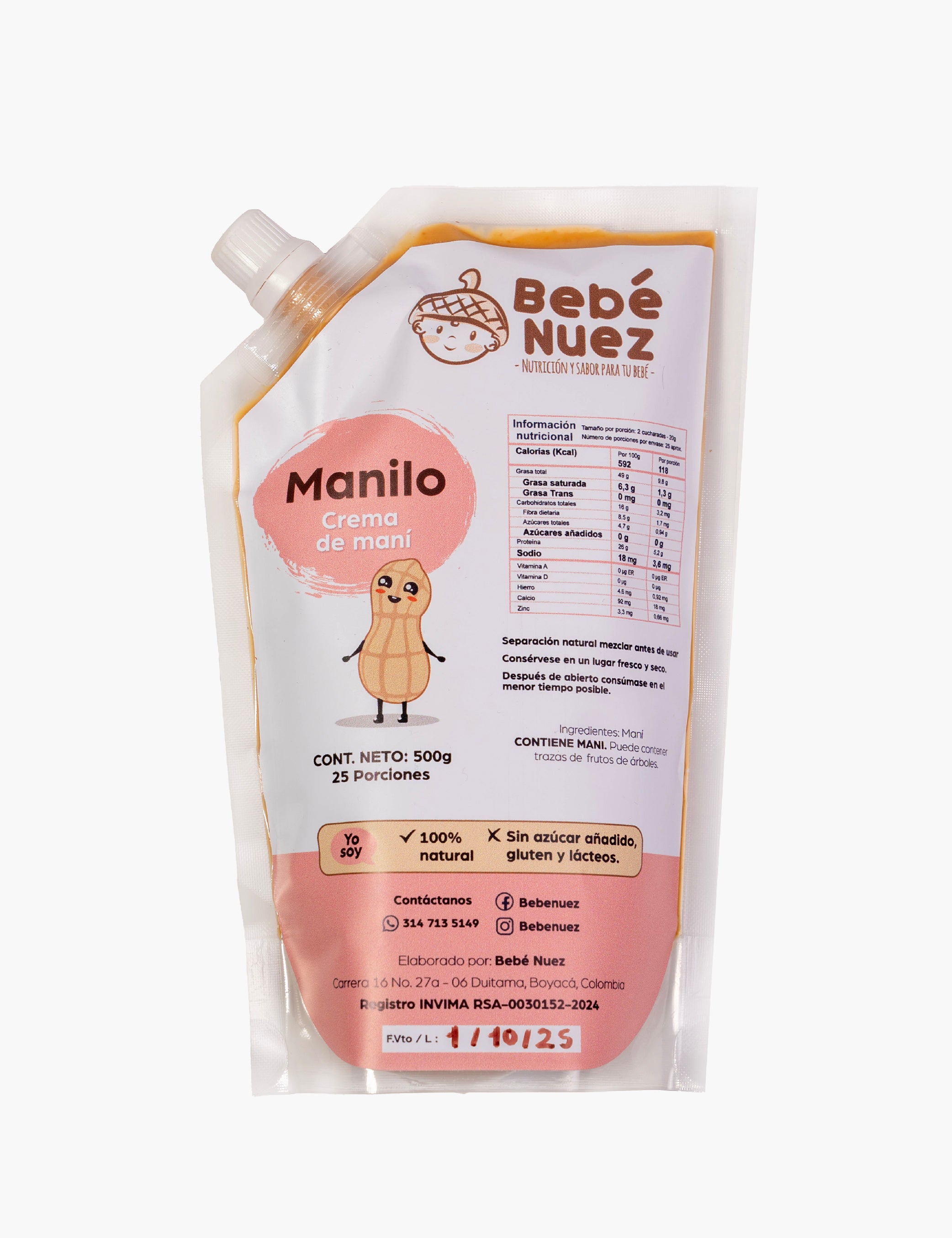 Crema de Maní