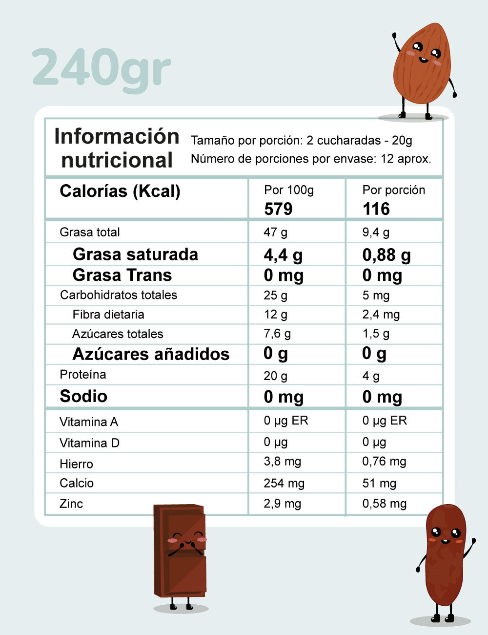 Crema de Almendra Chocolate