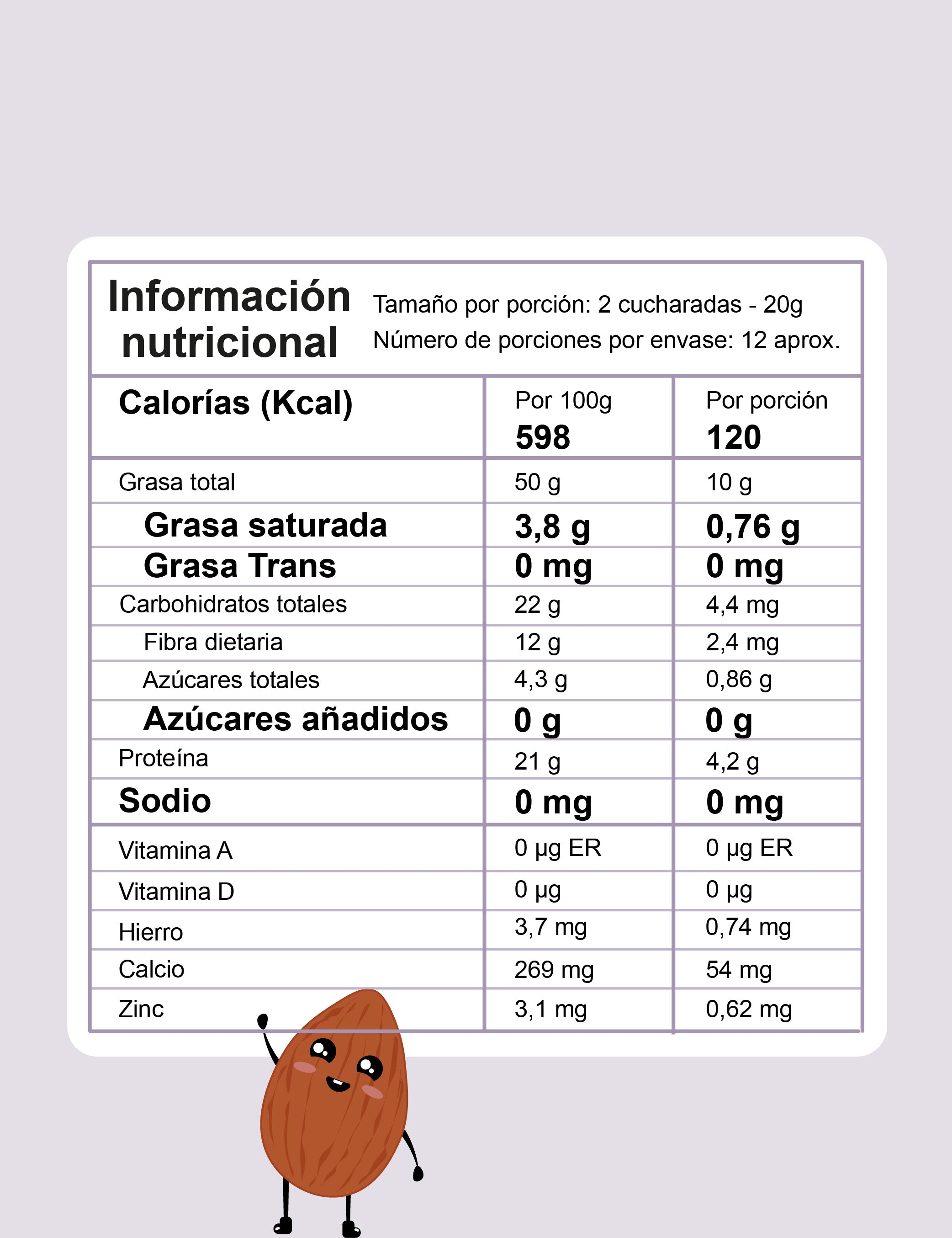 Crema de almendra